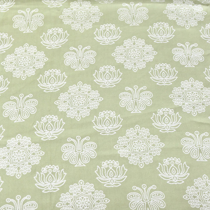 Elegant Modal Satin Discharge Print Fabric 6 – Soft Luxury Designer Fabric - DIS285-5
