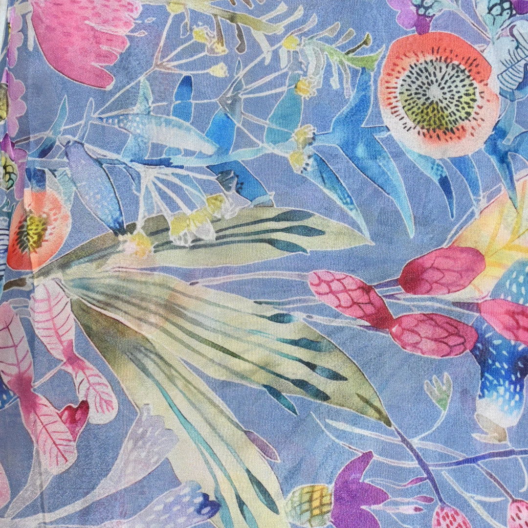 Viscose Chinon Digital Print Fabrics
