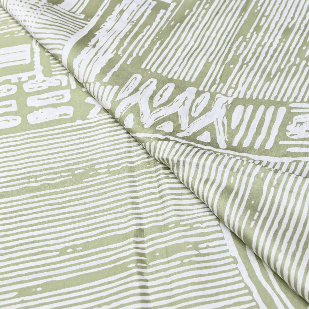 Elegant Modal Satin Discharge Print Fabric 6 – Soft Luxury Designer Fabric - DIS285-6