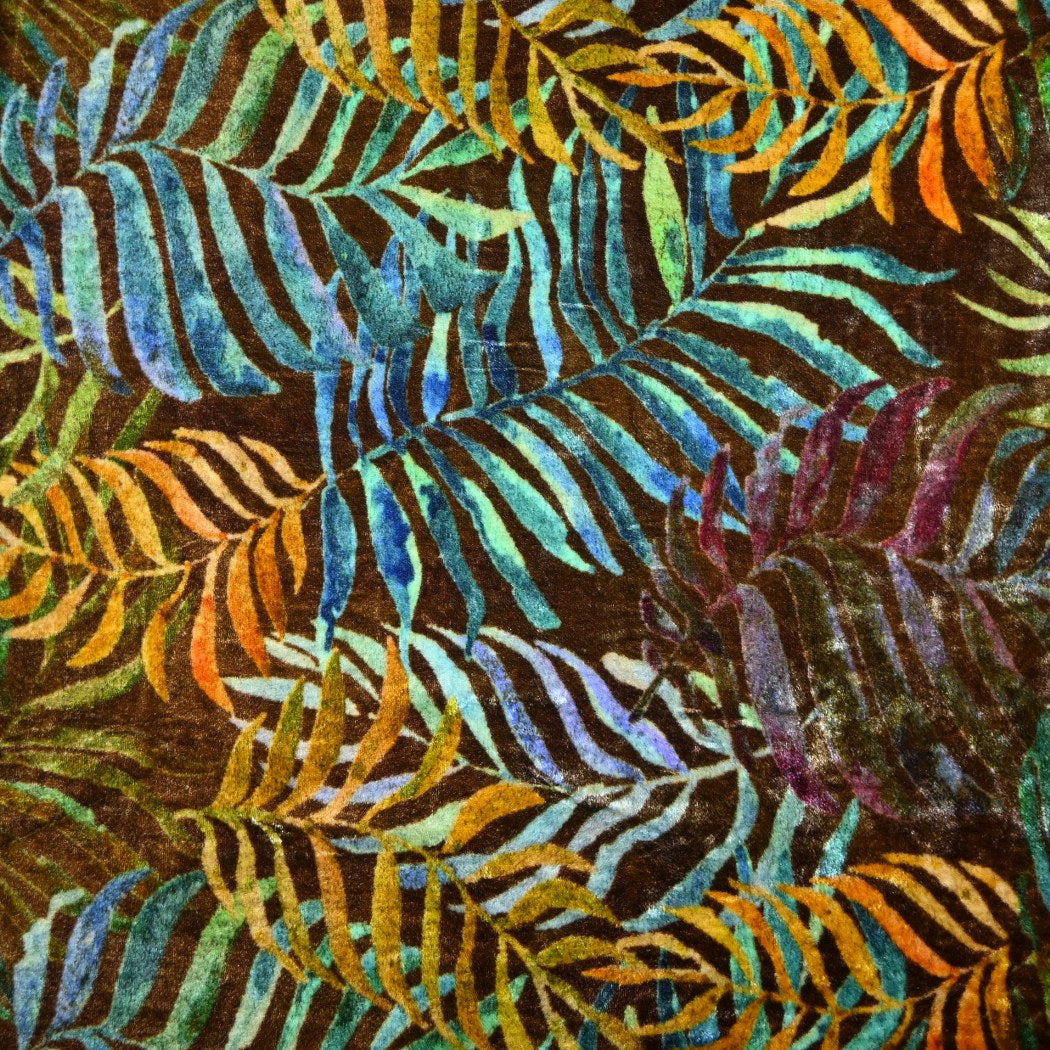 Pure Silk Velvet Digital Printed Fabrics