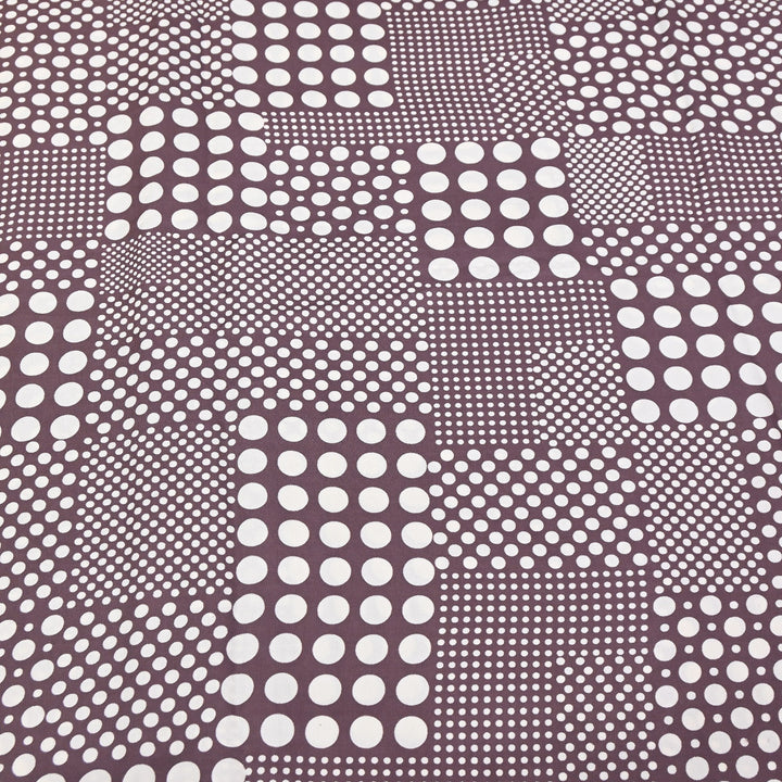 Elegant Modal Satin Discharge Print Fabric 6 – Soft Luxury Designer Fabric - DIS285-7