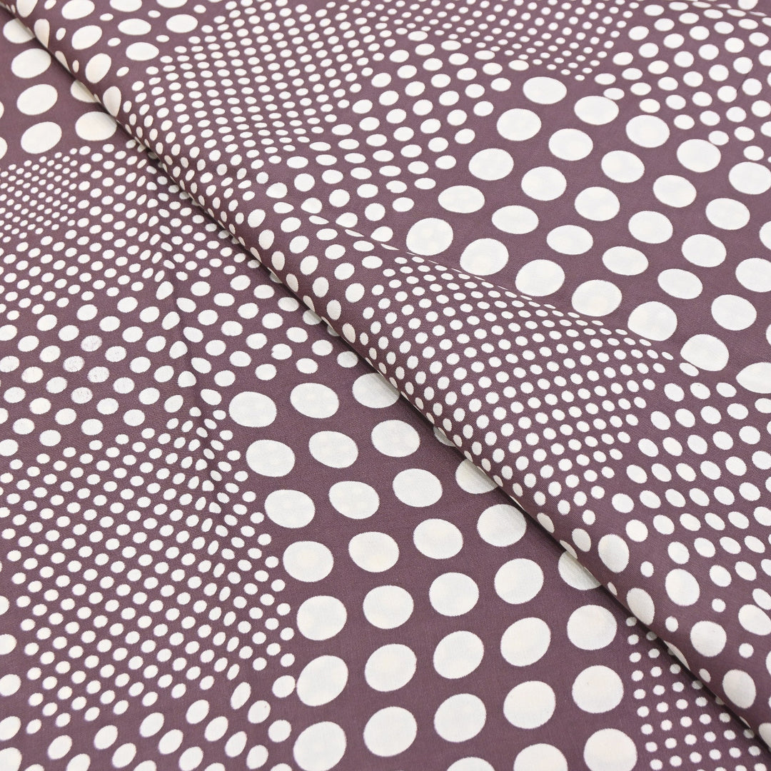Elegant Modal Satin Discharge Print Fabric 6 – Soft Luxury Designer Fabric - DIS285-7
