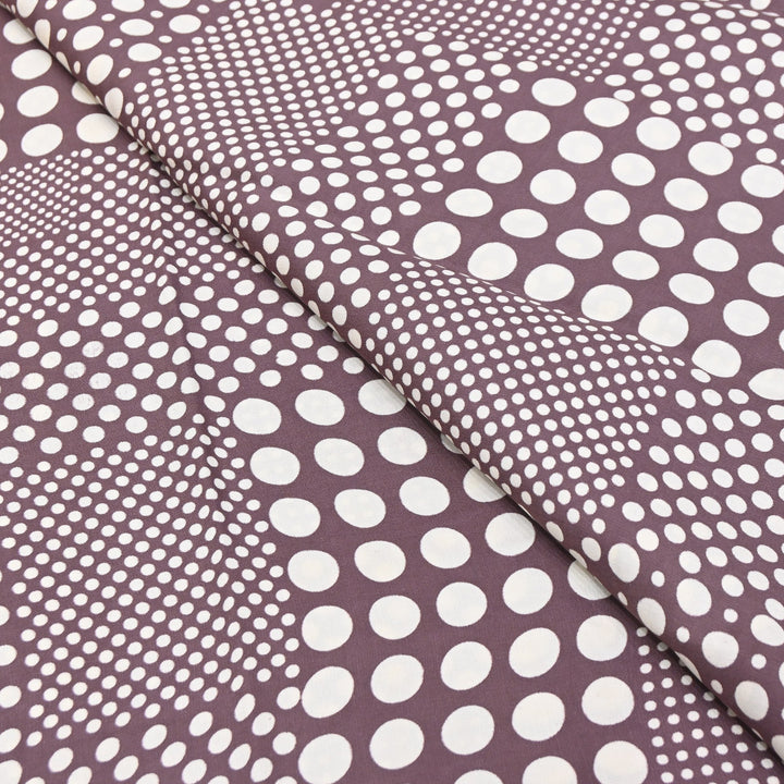 Elegant Modal Satin Discharge Print Fabric 6 – Soft Luxury Designer Fabric - DIS285-7