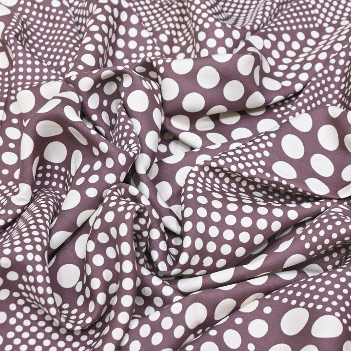 Elegant Modal Satin Discharge Print Fabric 6 – Soft Luxury Designer Fabric - DIS285-7
