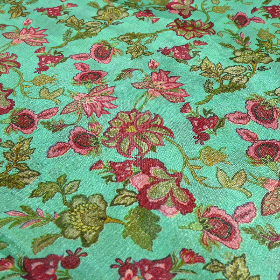 Viscose Chinon Digital Print Fabrics