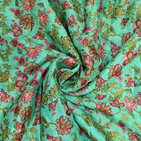 Viscose Chinon Digital Print Fabrics