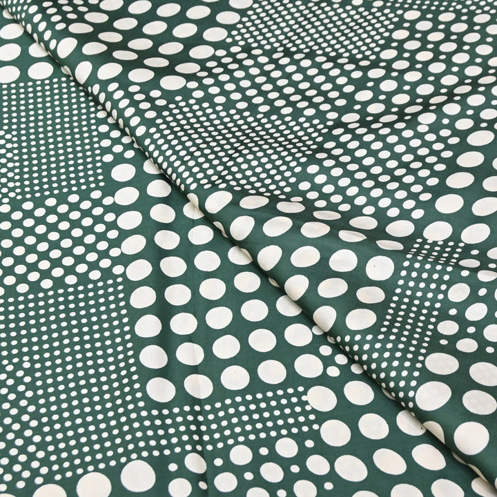 Elegant Modal Satin Discharge Print Fabric 6 – Soft Luxury Designer Fabric - DIS285-15