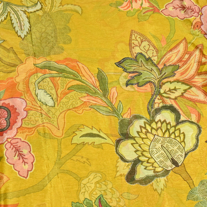 Viscose Chinon Digital Print Fabrics