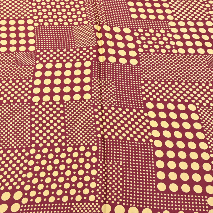 Elegant Modal Satin Discharge Print Fabric 6 – Soft Luxury Designer Fabric - DIS285-17