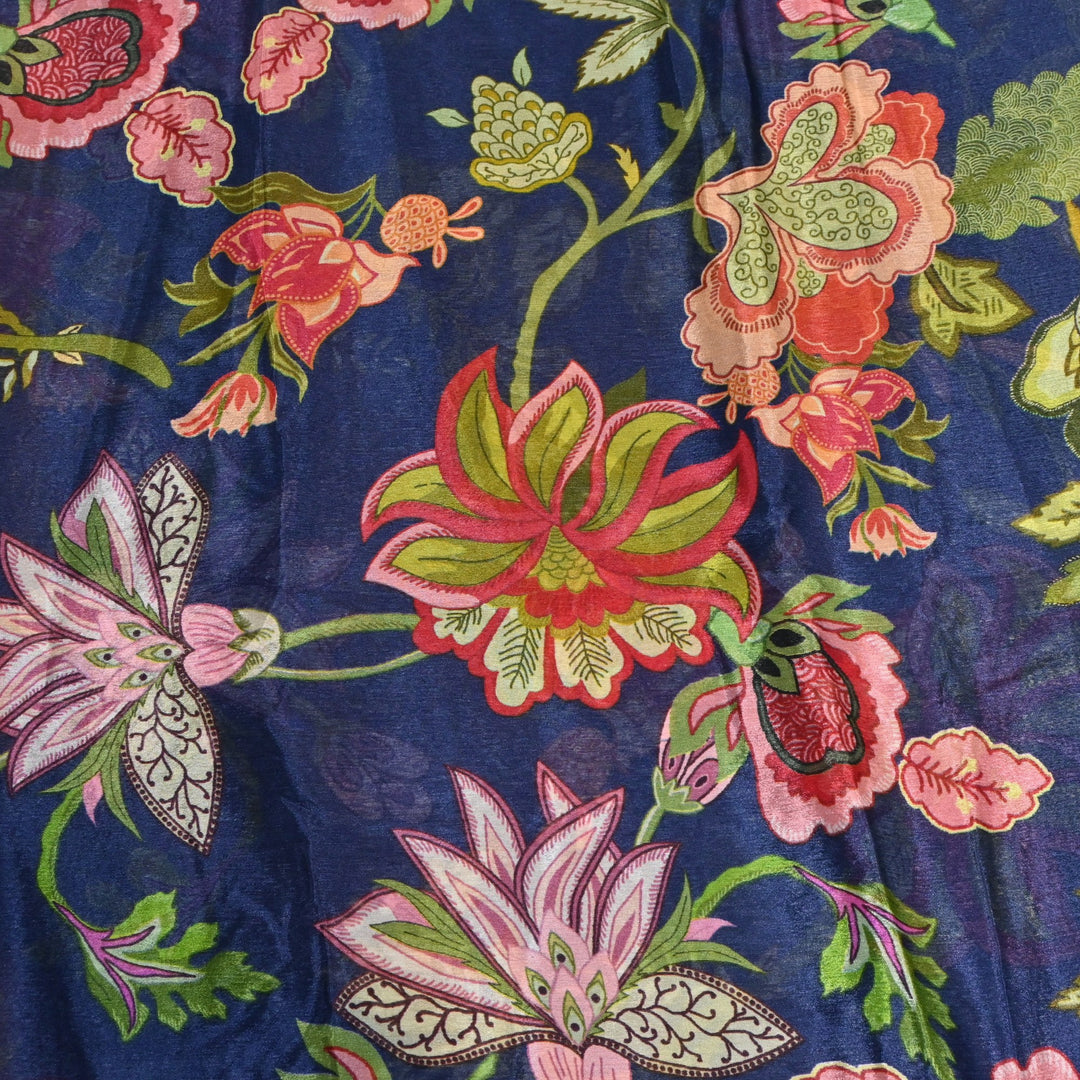 Viscose Chinon Digital Print Fabrics