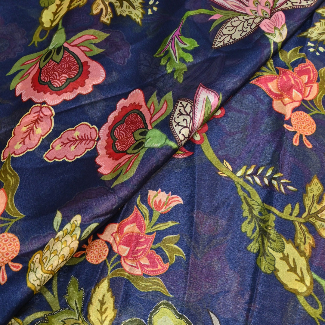 Viscose Chinon Digital Print Fabrics