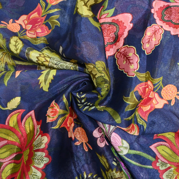 Viscose Chinon Digital Print Fabrics