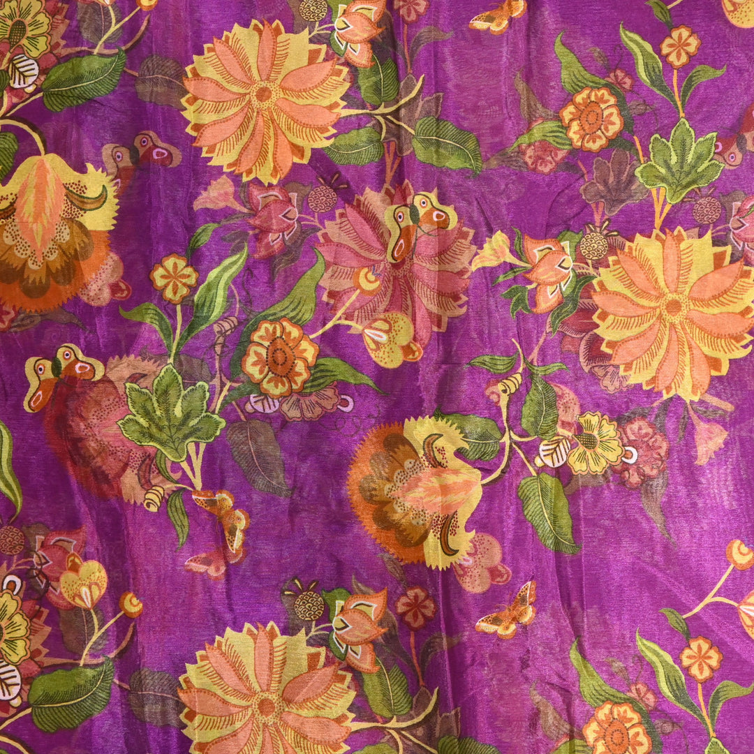 Viscose Chinon Digital Print Fabrics