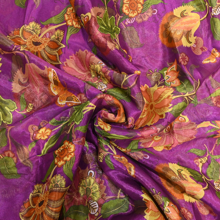 Viscose Chinon Digital Print Fabrics