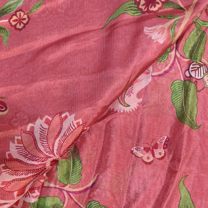 Viscose Chinon Digital Print Fabrics