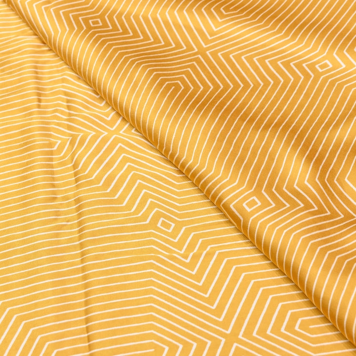 Elegant Modal Satin Discharge Print Fabric 6 – Soft Luxury Designer Fabric - DIS285-25