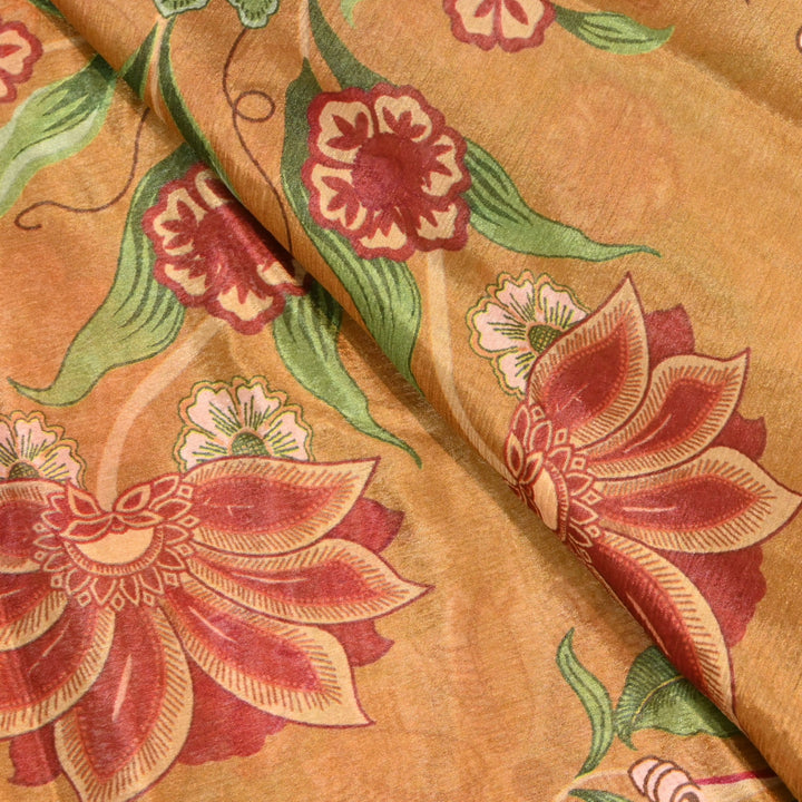 Viscose Chinon Digital Print Fabrics
