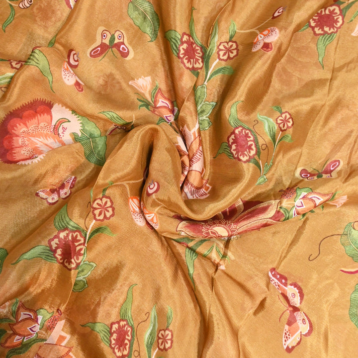 Viscose Chinon Digital Print Fabrics
