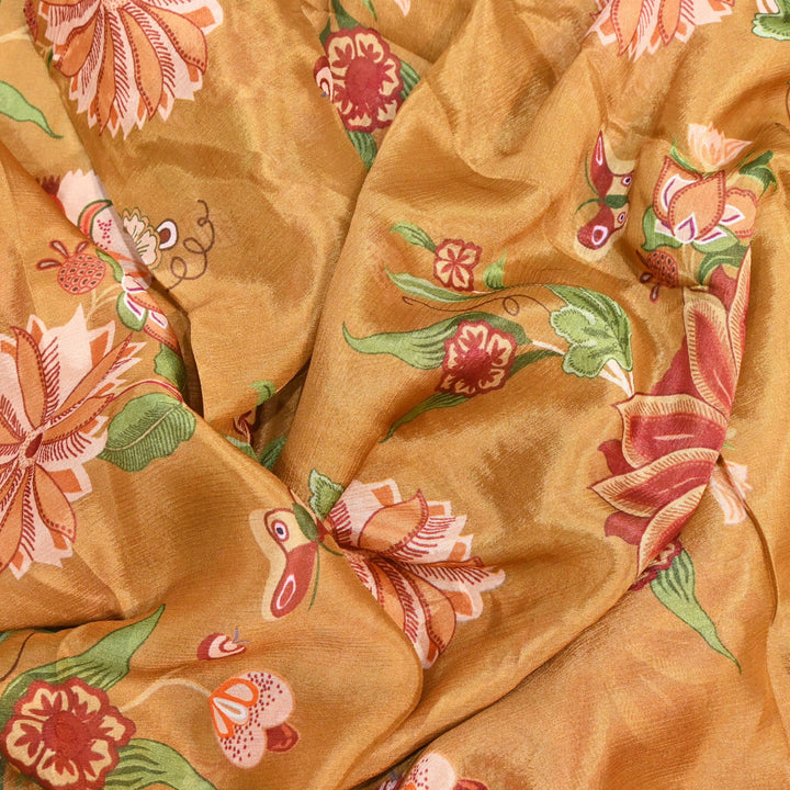 Viscose Chinon Digital Print Fabrics