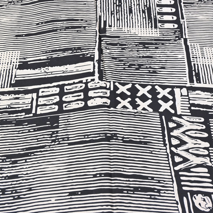Elegant Modal Satin Discharge Print Fabric 6 – Soft Luxury Designer Fabric - DIS285-11