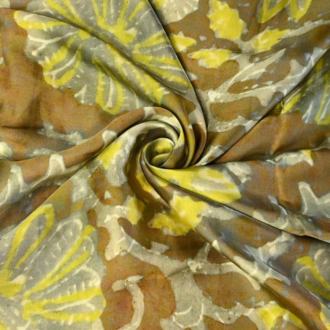Modal Satin Digital Print Fabric