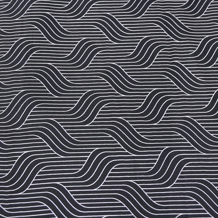 Elegant Modal Satin Discharge Print Fabric 6 – Soft Luxury Designer Fabric - DIS285-12