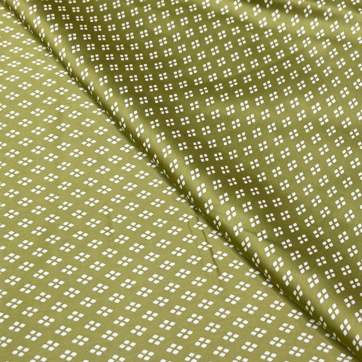 Elegant Modal Satin Discharge Print Fabric 6 – Soft Luxury Designer Fabric - DIS285-14
