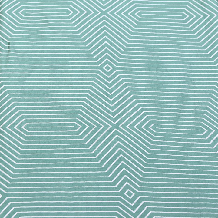 Elegant Modal Satin Discharge Print Fabric 6 – Soft Luxury Designer Fabric - DIS285-16