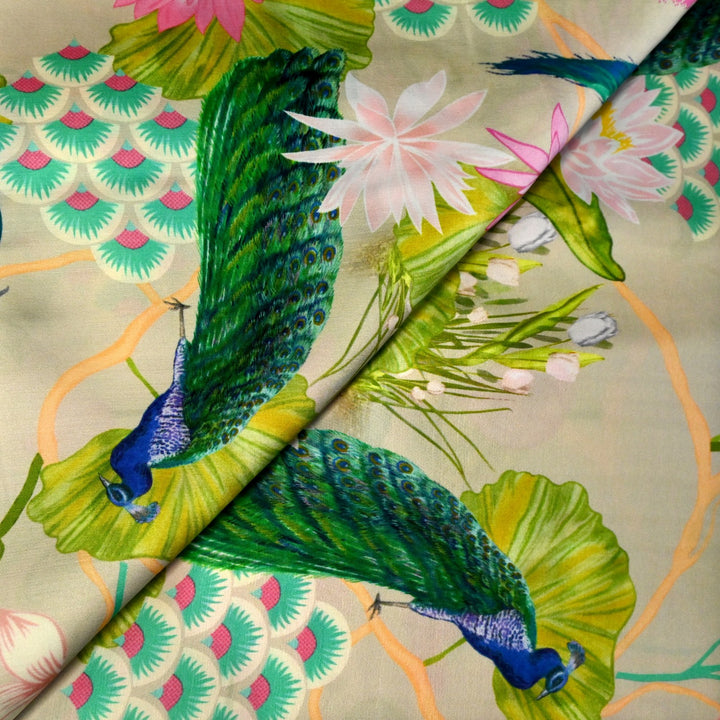 Modal Satin Digital Print Fabrics