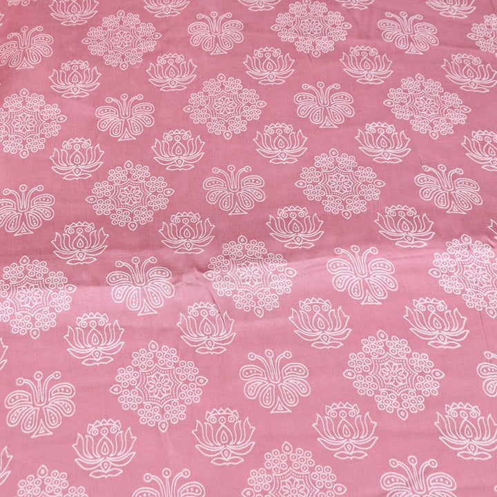 Elegant Modal Satin Discharge Print Fabric 6 – Soft Luxury Designer Fabric - DIS285-21