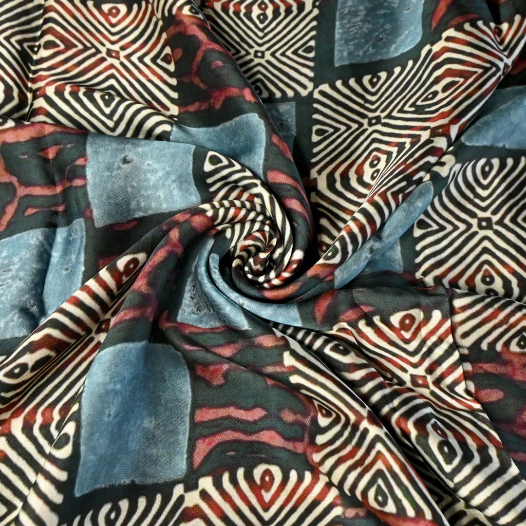 Modal Satin Digital Print Fabrics