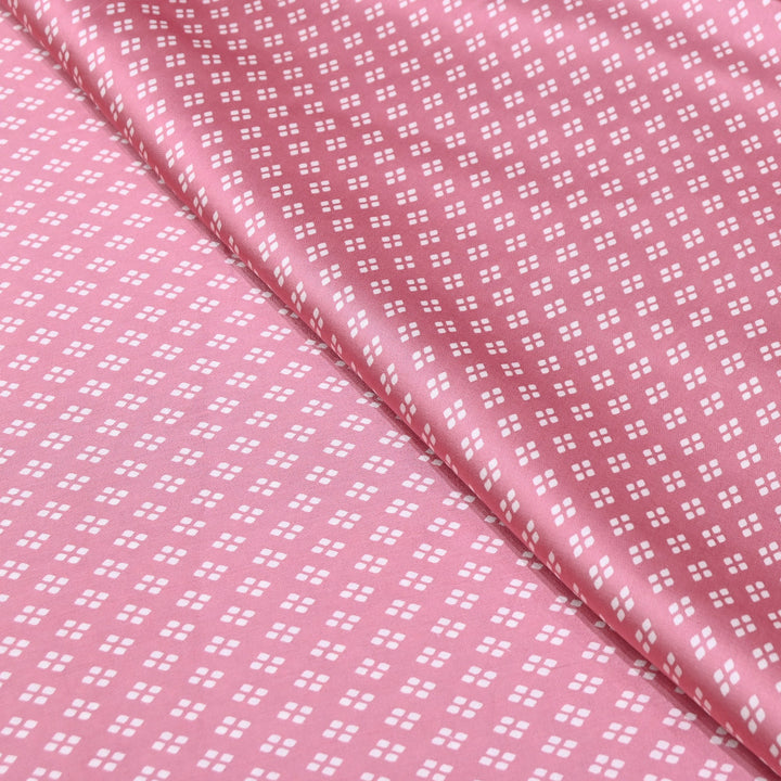 Elegant Modal Satin Discharge Print Fabric 6 – Soft Luxury Designer Fabric - DIS285-23