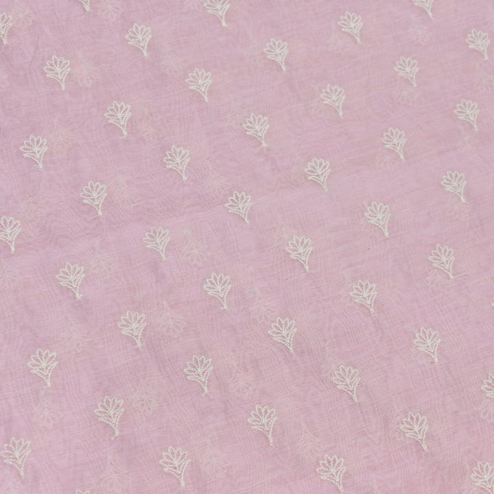 Premium Mul Chanderi Thread Embroidery Fabrics