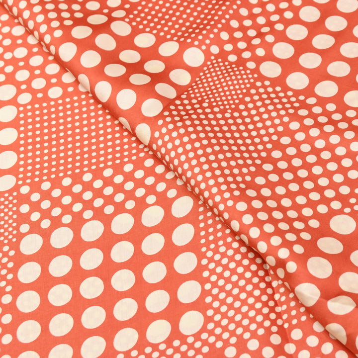 Elegant Modal Satin Discharge Print Fabric 6 – Soft Luxury Designer Fabric - DIS285-19