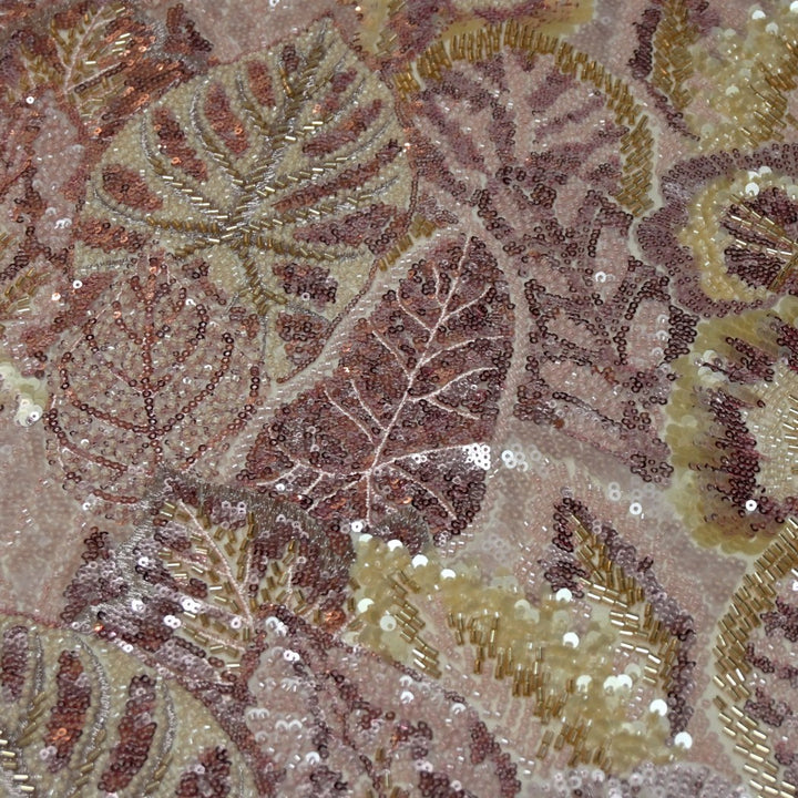 Beautiful Imported Net Cut Dana & Sequins Embroidery Fabrics