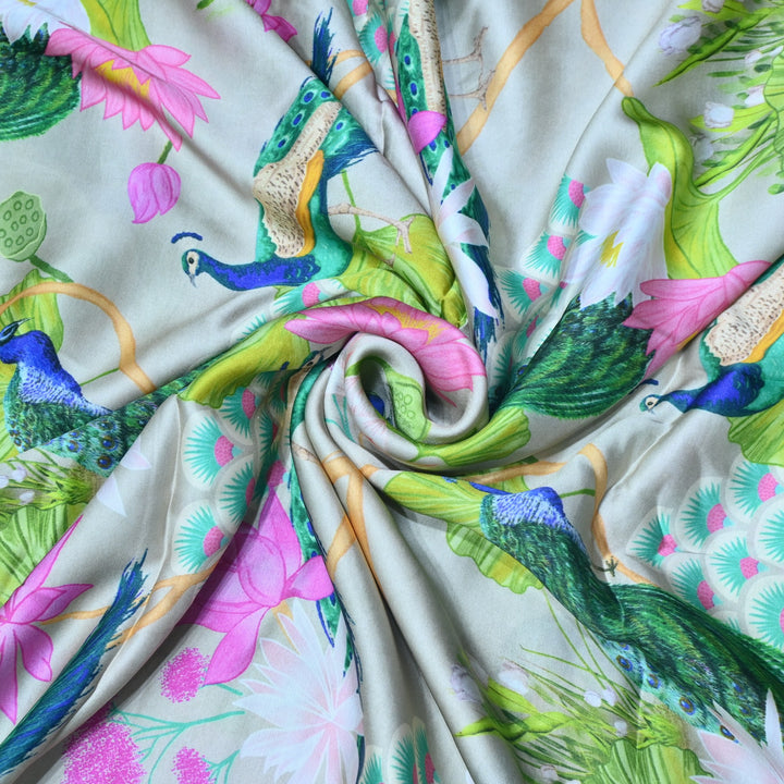 Bamberg Satin Digital Print Fabrics