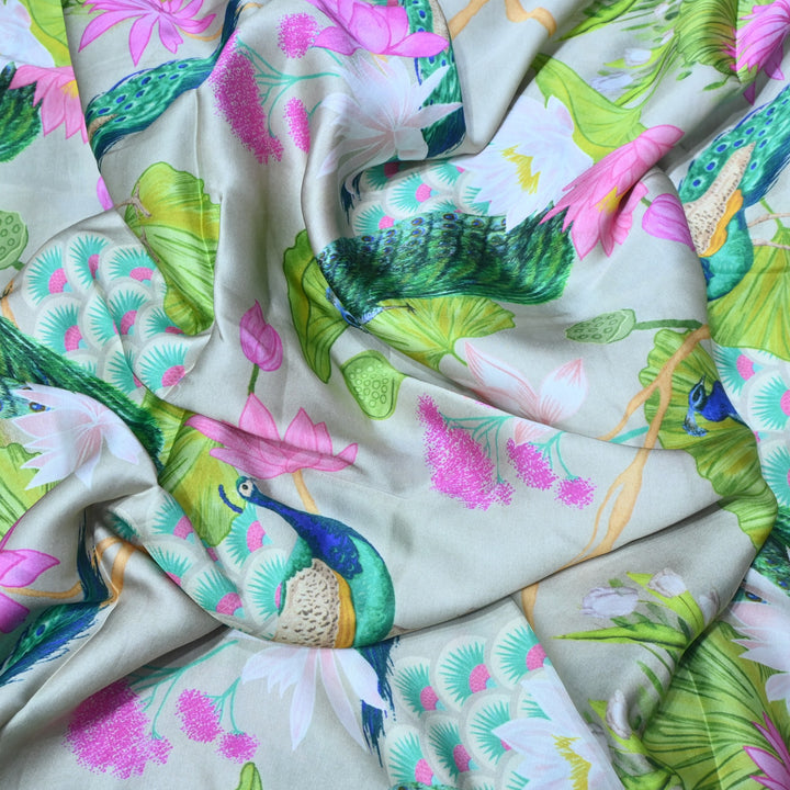 Bamberg Satin Digital Print Fabrics