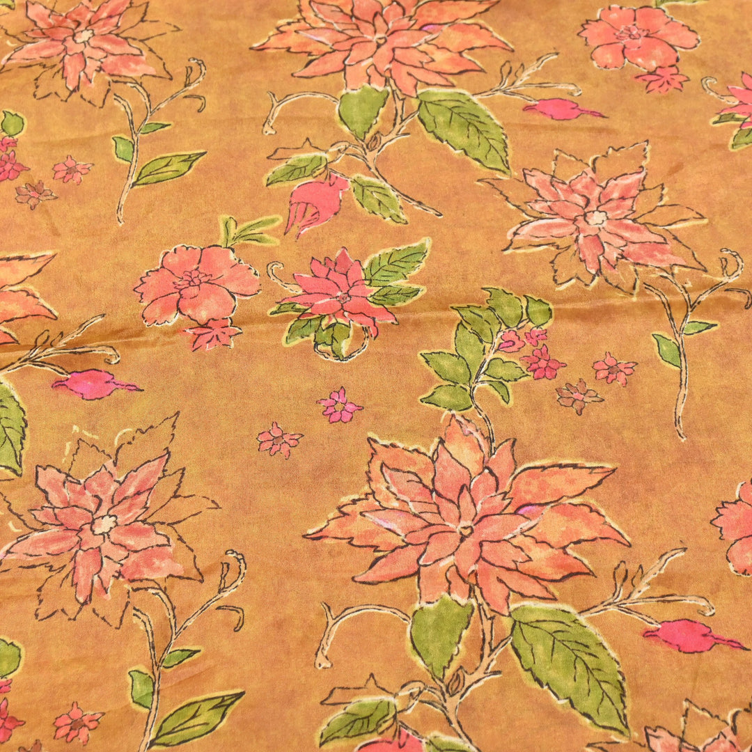 Viscose Crepe Digital Print | Designer Printed Fabric | 001166-01