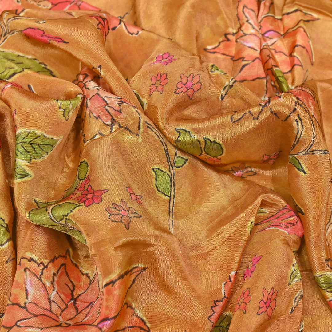 Viscose Crepe Digital Print | Designer Printed Fabric | 001166-01
