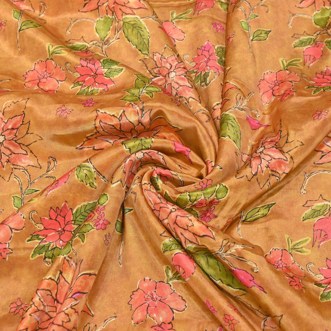 Viscose Crepe Digital Print | Designer Printed Fabric | 001166-01