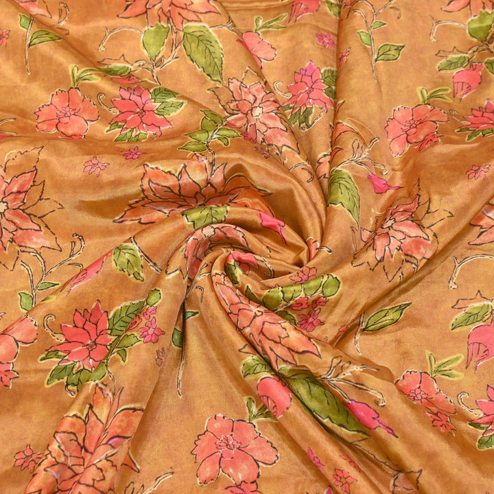 Viscose Crepe Digital Print | Designer Printed Fabric | 001166-01