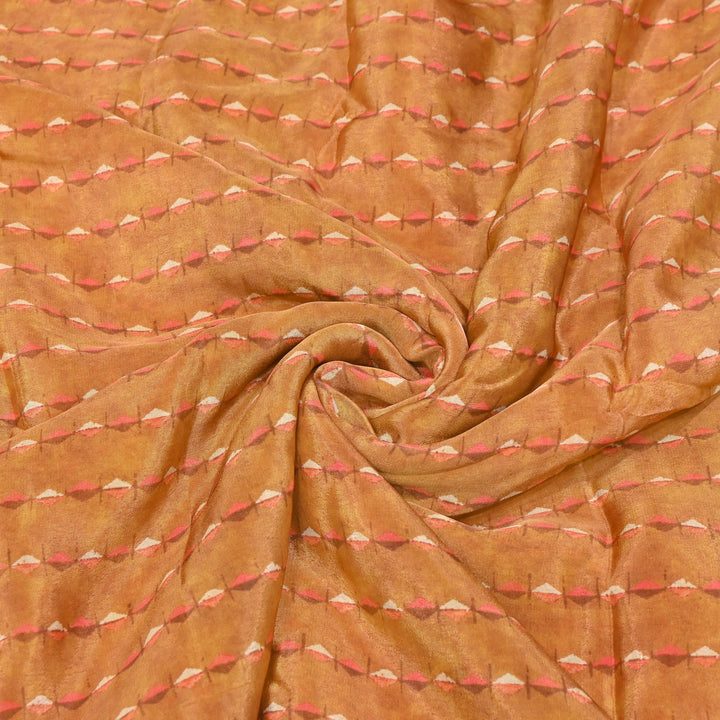 Viscose Crepe Digital Print | Designer Printed Fabric | 001166-02