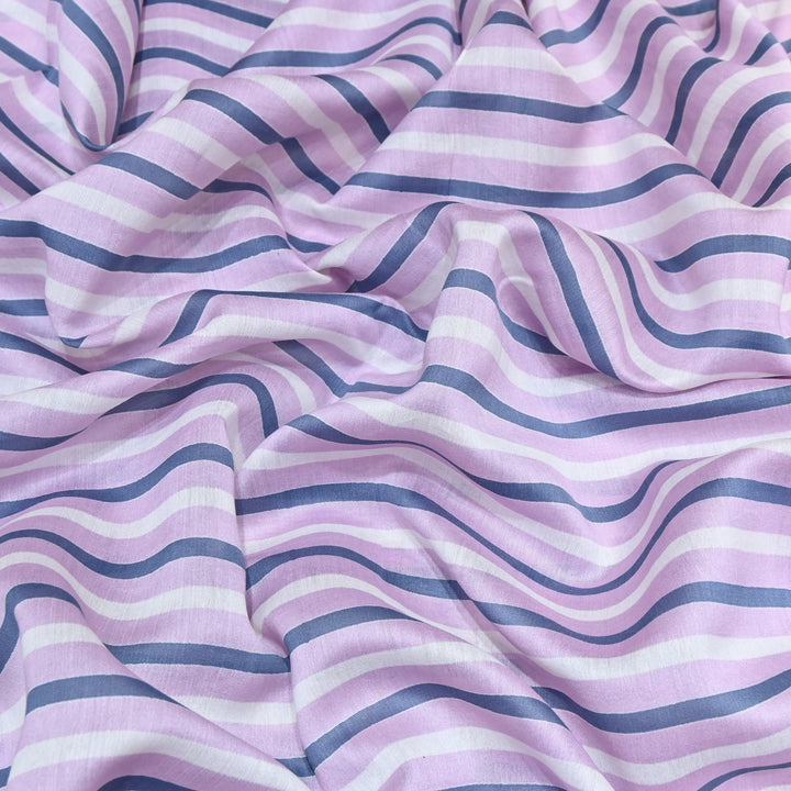 Silk Chanderi Digital Print Fabric – Elegant Designer Printed Fabric-001664-6