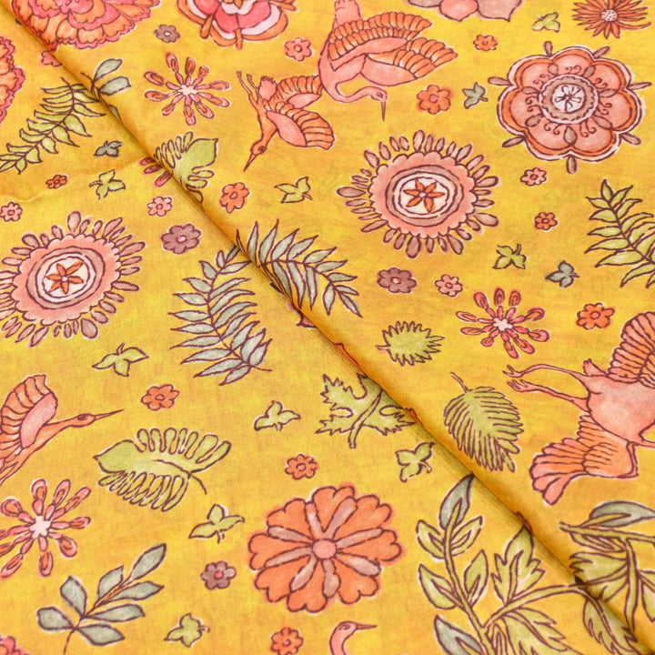 Viscose Crepe Digital Print | Designer Printed Fabric | 001166-07
