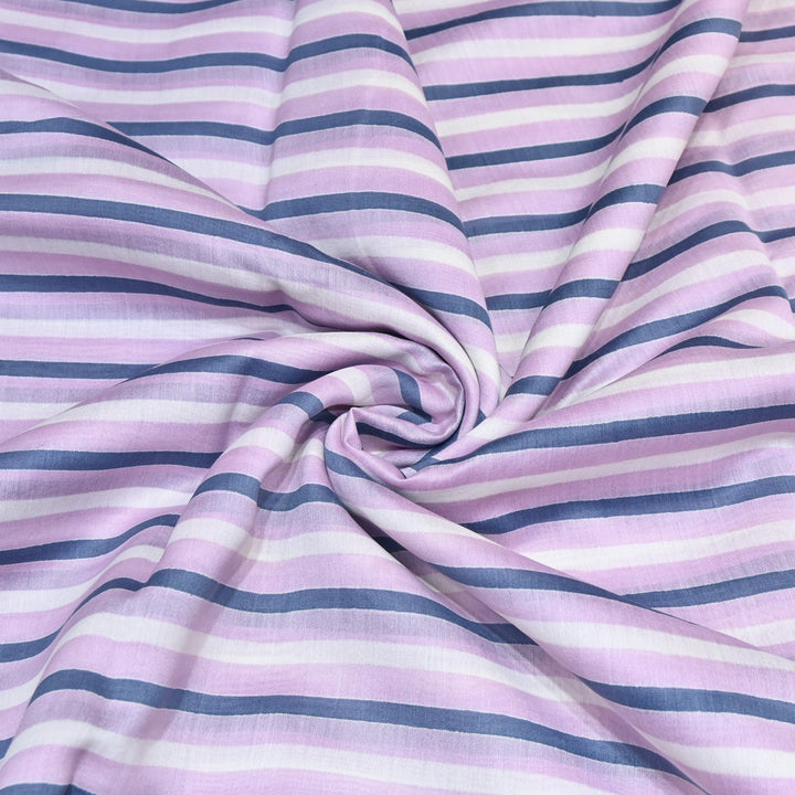 Silk Chanderi Digital Print Fabric – Elegant Designer Printed Fabric-001664-6