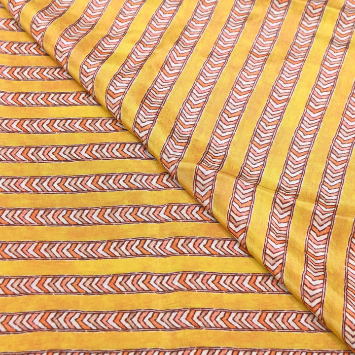 Viscose Crepe Digital Print | Designer Printed Fabric | 001166-08