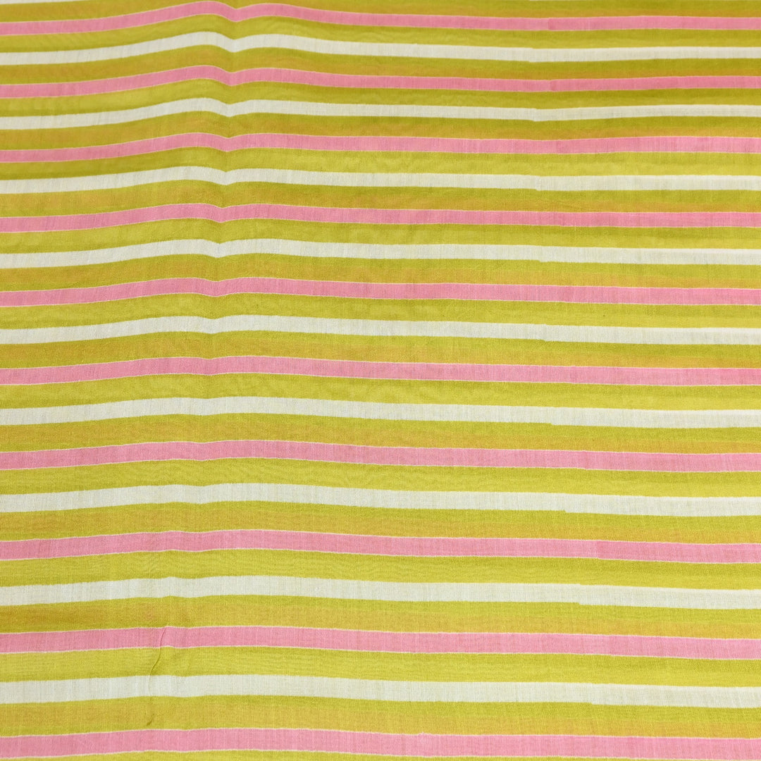 Silk Chanderi Digital Print Fabric – Elegant Designer Printed Fabric-001664-8