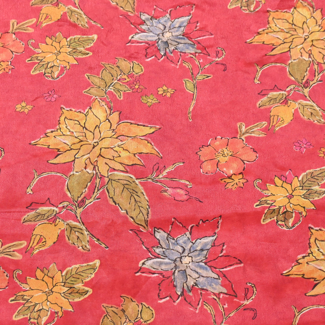 Viscose Crepe Digital Print | Designer Printed Fabric | 001166-05
