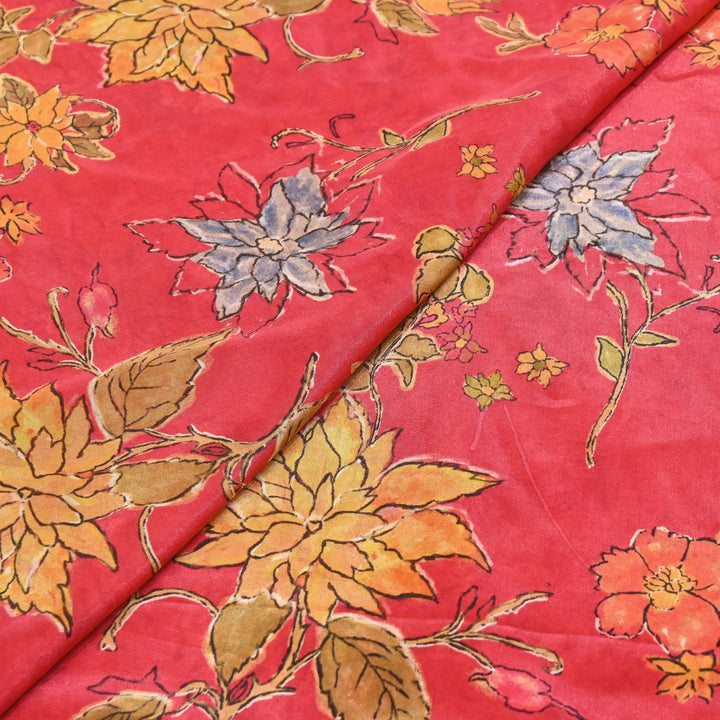 Viscose Crepe Digital Print | Designer Printed Fabric | 001166-05