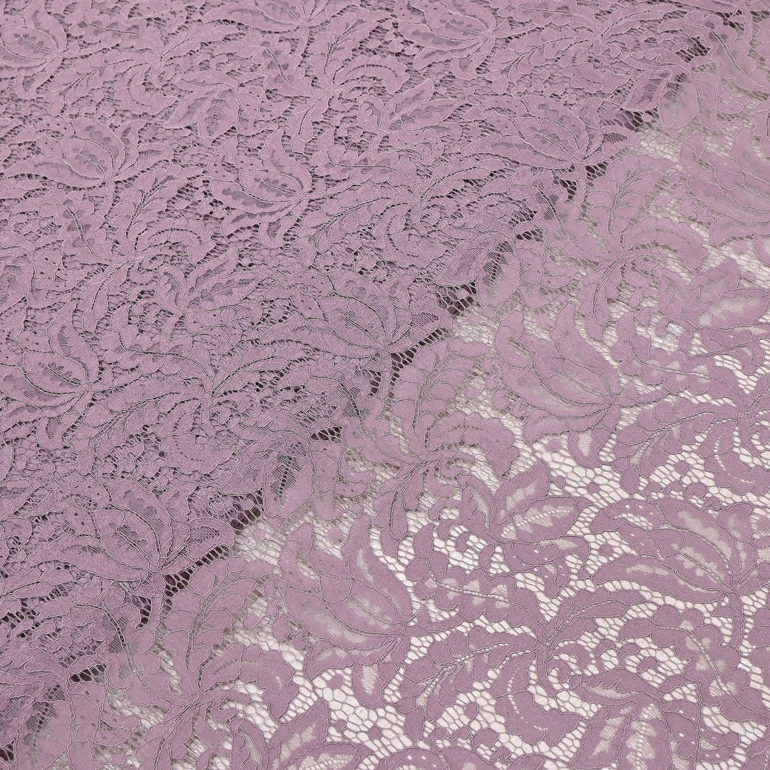 Premium Cord Lace Fabric – Elegant Floral Pattern Designer fabric - AT05826-9